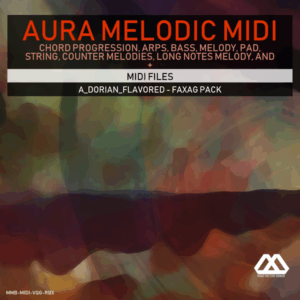 Aura - 4 Chords - 3 Notes-Chord - 16 Bars - A_Dorian_Flavored - Faxag Pack