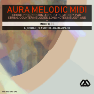Aura - 4 Chords - 3 Notes-Chord - 16 Bars - A_Dorian_Flavored - Hamam Pack