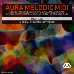Aura - 4 Chords - 3 Notes-Chord - 16 Bars - A_Dorian_Flavored - Nevet Pack