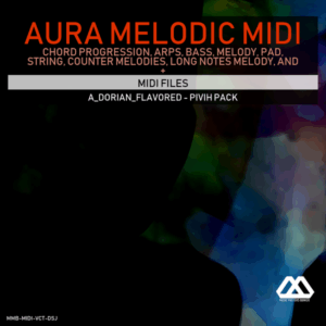 Aura - 4 Chords - 3 Notes-Chord - 16 Bars - A_Dorian_Flavored - Pivih Pack