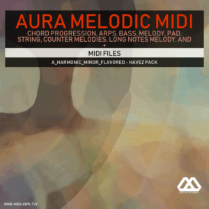Aura - 4 Chords - 3 Notes-Chord - 16 Bars - A_Harmonic_Minor_Flavored - Havez Pack