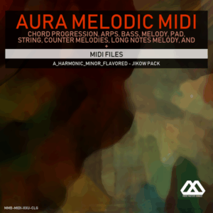 Aura - 4 Chords - 3 Notes-Chord - 16 Bars - A_Harmonic_Minor_Flavored - Jikow Pack