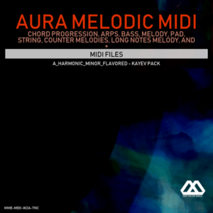Aura - 4 Chords - 3 Notes-Chord - 16 Bars - A_Harmonic_Minor_Flavored - Kayev Pack