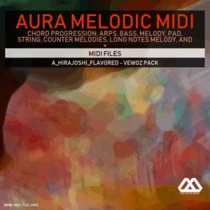 Aura - 4 Chords - 3 Notes-Chord - 16 Bars - A_Hirajoshi_Flavored - Vewoz Pack