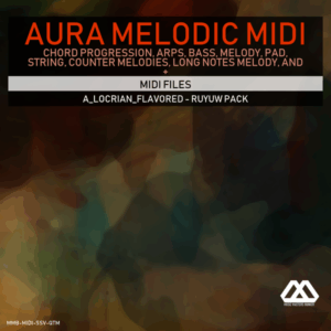 Aura - 4 Chords - 3 Notes-Chord - 16 Bars - A_Locrian_Flavored - Ruyuw Pack