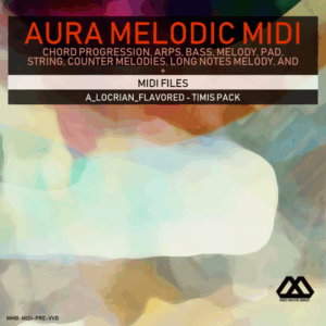 Aura - 4 Chords - 3 Notes-Chord - 16 Bars - A_Locrian_Flavored - Timis Pack