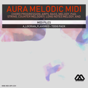 Aura - 4 Chords - 3 Notes-Chord - 16 Bars - A_Locrian_Flavored - Todig Pack