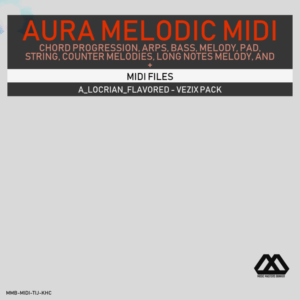 Aura - 4 Chords - 3 Notes-Chord - 16 Bars - A_Locrian_Flavored - Vezix Pack