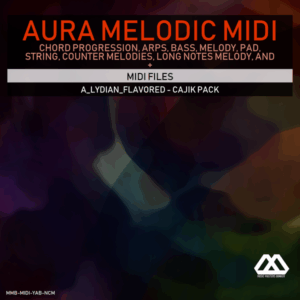 Aura - 4 Chords - 3 Notes-Chord - 16 Bars - A_Lydian_Flavored - Cajik Pack