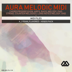 Aura - 4 Chords - 3 Notes-Chord - 16 Bars - A_Lydian_Flavored - Hoqos Pack