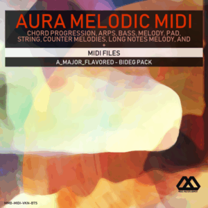 Aura - 4 Chords - 3 Notes-Chord - 16 Bars - A_Major_Flavored - Bideg Pack