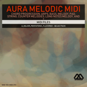 Aura - 4 Chords - 3 Notes-Chord - 16 Bars - A_Major_Pentatonic_Flavored - Qejac Pack