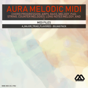 Aura - 4 Chords - 3 Notes-Chord - 16 Bars - A_Major_Triad_Flavored - Bujaq Pack