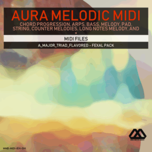 Aura - 4 Chords - 3 Notes-Chord - 16 Bars - A_Major_Triad_Flavored - Fexal Pack