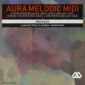 Aura - 4 Chords - 3 Notes-Chord - 16 Bars - A_Major_Triad_Flavored - Maveh Pack