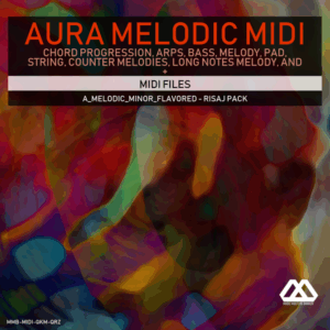 Aura - 4 Chords - 3 Notes-Chord - 16 Bars - A_Melodic_Minor_Flavored - Risaj Pack