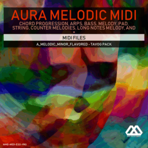 Aura - 4 Chords - 3 Notes-Chord - 16 Bars - A_Melodic_Minor_Flavored - Tavog Pack