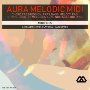 Aura - 4 Chords - 3 Notes-Chord - 16 Bars - A_Melodic_Minor_Flavored - Vaxok Pack