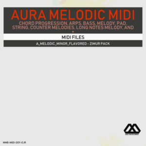 Aura - 4 Chords - 3 Notes-Chord - 16 Bars - A_Melodic_Minor_Flavored - Zimur Pack
