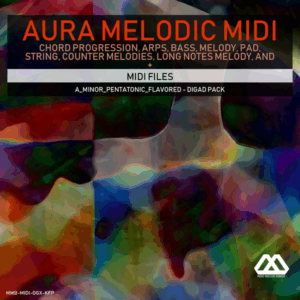 Aura - 4 Chords - 3 Notes-Chord - 16 Bars - A_Minor_Pentatonic_Flavored - Digad Pack