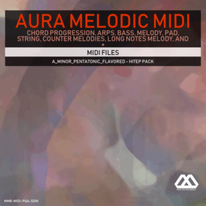 Aura - 4 Chords - 3 Notes-Chord - 16 Bars - A_Minor_Pentatonic_Flavored - Hitep Pack