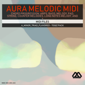 Aura - 4 Chords - 3 Notes-Chord - 16 Bars - A_Minor_Triad_Flavored - Toqiz Pack