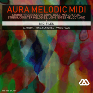 Aura - 4 Chords - 3 Notes-Chord - 16 Bars - A_Minor_Triad_Flavored - Vakis Pack