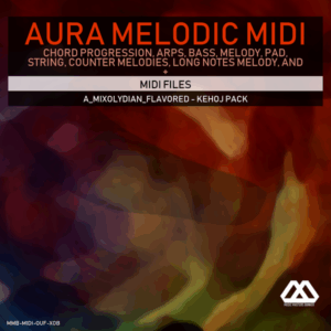 Aura - 4 Chords - 3 Notes-Chord - 16 Bars - A_Mixolydian_Flavored - Kehoj Pack