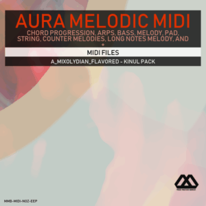 Aura - 4 Chords - 3 Notes-Chord - 16 Bars - A_Mixolydian_Flavored - Kinul Pack