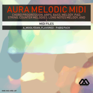 Aura - 4 Chords - 3 Notes-Chord - 16 Bars - A_Mixolydian_Flavored - Pabiq Pack