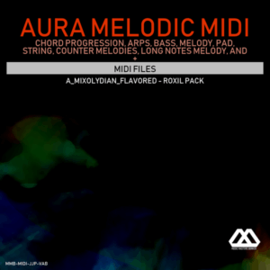 Aura - 4 Chords - 3 Notes-Chord - 16 Bars - A_Mixolydian_Flavored - Roxil Pack