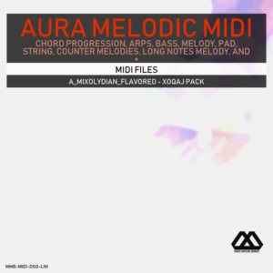 Aura - 4 Chords - 3 Notes-Chord - 16 Bars - A_Mixolydian_Flavored - Xoqaj Pack