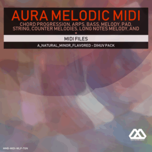Aura - 4 Chords - 3 Notes-Chord - 16 Bars - A_Natural_Minor_Flavored - Dihuv Pack