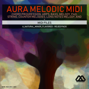 Aura - 4 Chords - 3 Notes-Chord - 16 Bars - A_Natural_Minor_Flavored - Rojed Pack