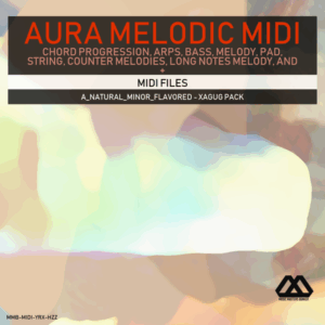 Aura - 4 Chords - 3 Notes-Chord - 16 Bars - A_Natural_Minor_Flavored - Xagug Pack