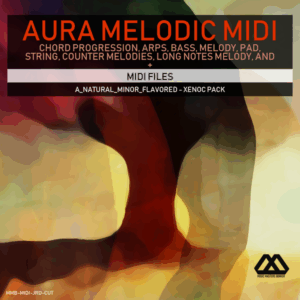 Aura - 4 Chords - 3 Notes-Chord - 16 Bars - A_Natural_Minor_Flavored - Xenoc Pack