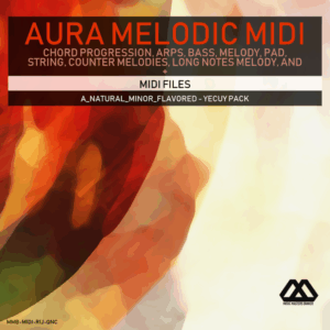 Aura - 4 Chords - 3 Notes-Chord - 16 Bars - A_Natural_Minor_Flavored - Yecuy Pack