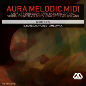 Aura - 4 Chords - 3 Notes-Chord - 16 Bars - B_Blues_Flavored - Jimez Pack
