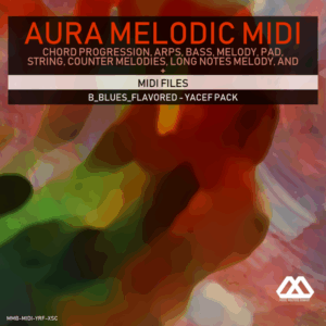 Aura - 4 Chords - 3 Notes-Chord - 16 Bars - B_Blues_Flavored - Yacef Pack