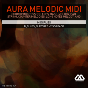 Aura - 4 Chords - 3 Notes-Chord - 16 Bars - B_Blues_Flavored - Yisog Pack