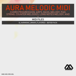 Aura - 4 Chords - 3 Notes-Chord - 16 Bars - B_Harmonic_Minor_Flavored - Befeb Pack