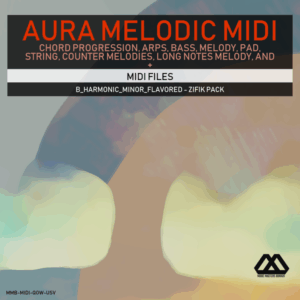 Aura - 4 Chords - 3 Notes-Chord - 16 Bars - B_Harmonic_Minor_Flavored - Zifik Pack