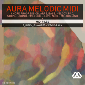Aura - 4 Chords - 3 Notes-Chord - 16 Bars - B_Insen_Flavored - Wevug Pack