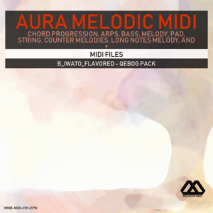 Aura - 4 Chords - 3 Notes-Chord - 16 Bars - B_Iwato_Flavored - Qebog Pack