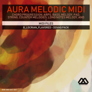 Aura - 4 Chords - 3 Notes-Chord - 16 Bars - B_Locrian_Flavored - Dovaq Pack