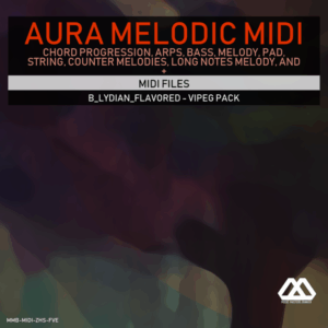 Aura - 4 Chords - 3 Notes-Chord - 16 Bars - B_Lydian_Flavored - Vipeg Pack