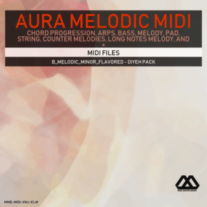 Aura - 4 Chords - 3 Notes-Chord - 16 Bars - B_Melodic_Minor_Flavored - Diyeh Pack