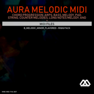 Aura - 4 Chords - 3 Notes-Chord - 16 Bars - B_Melodic_Minor_Flavored - Riqiq Pack