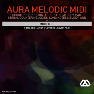 Aura - 4 Chords - 3 Notes-Chord - 16 Bars - B_Melodic_Minor_Flavored - Xavur Pack