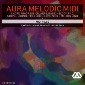 Aura - 4 Chords - 3 Notes-Chord - 16 Bars - B_Melodic_Minor_Flavored - Zuxag Pack